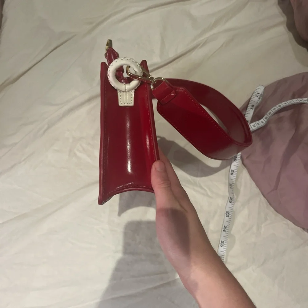 Elleme Paris Red Leather Bag - Picture 2 of 5